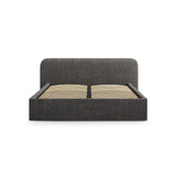 Elizabeth Bett mit Stauraum und Kopfteil in Boucle (MoAn) in Anthrazit, 160x200 cm – Bild 4