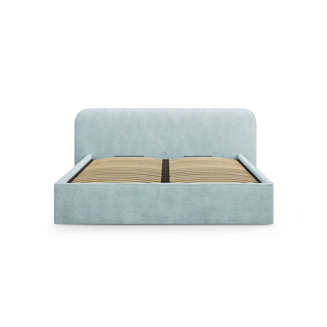 Elizabeth Bett mit Stauraum und Kopfteil in Strukturierter Stoff (BABSAF) in Mint, 160x200 cm – Bild 4