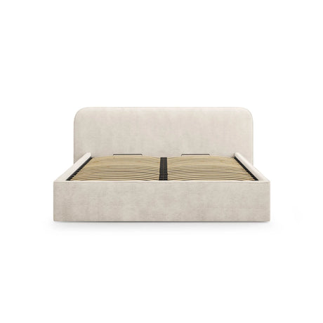 Elizabeth Bett mit Stauraum und Kopfteil in Strukturierter Stoff (BABTOF) in Beige, 140x200 cm – Bild 4