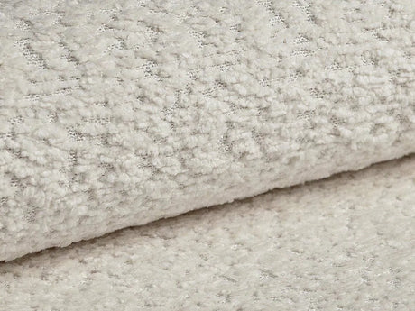 Ella 4-Sitzer Ecksofa Links mit Schlaffunktion und Bettkasten mit Bezug aus Boucle (COR65) in Leichtes Beige, 271x174 cm – Bild 6