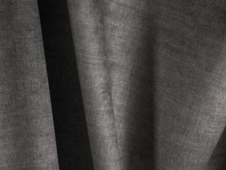 Ella 4-Sitzer Ecksofa Rechts mit Schlaffunktion und Bettkasten Bezug aus Samt (Vog15) in Grau, 271x174 cm – Bild 6