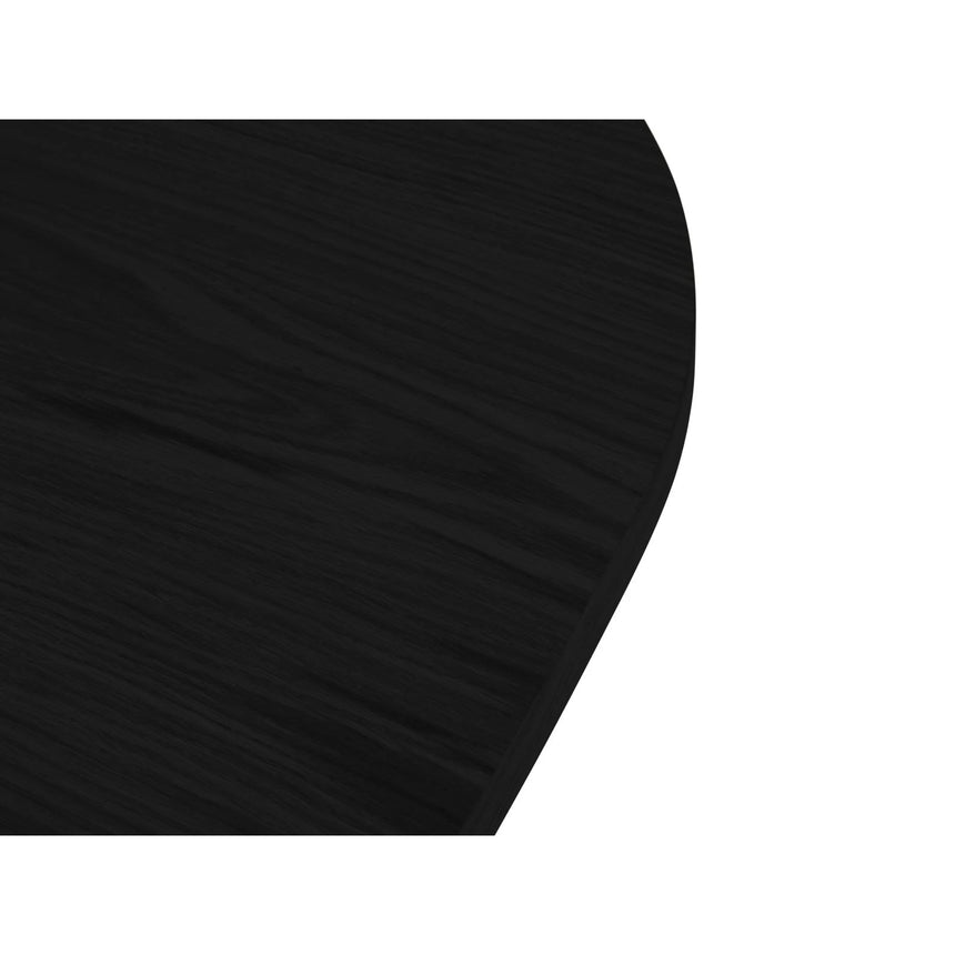 Extendable Table, "Nido", 12 Seats, Black Oak Veneer and Black Oak, 200/300x110x75

Made in Europe – Bild 9