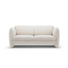 Georgia 2-Sitzer Sofa aus Chenille (SILENCIO 06) in Leichtes Beige, 168x90 cm – Bild 1