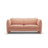 Georgia 2-Sitzer Sofa aus Chenille (SILENCIO 60) in Rosa, 168x90 cm – Bild 1