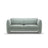 Georgia 2-Sitzer Sofa aus Chenille (SILENCIO 72) in Gedämpftes Blau, 168x90 cm – Bild 1