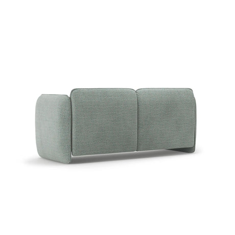 Georgia 2-Sitzer Sofa aus Chenille (SILENCIO 72) in Gedämpftes Blau, 168x90 cm – Bild 3