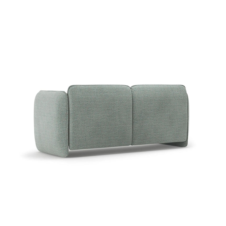 Georgia 2-Sitzer Sofa aus Chenille (SILENCIO 72) in Gedämpftes Blau, 168x90 cm – Bild 3