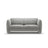 Georgia 2-Sitzer Sofa aus Chenille (SILENCIO 86) in Grau, 168x90 cm – Bild 1