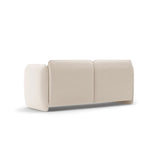 Georgia 2-Sitzer Sofa aus Samt (Magic Velvet 2256) in Elfenbein, 168x90 cm – Bild 3