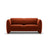 Georgia 2-Sitzer Sofa aus Samt (Magic Velvet 2285) in Kastanienbraun, 168x90 cm – Bild 1