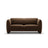 Georgia 2-Sitzer Sofa aus Samt (Magic Velvet 2299) in Schokolade, 168x90 cm – Bild 1