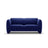 Georgia 2-Sitzer Sofa aus Samt oder Chenille, 168x90 cm – Bild 1