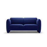 Georgia 2-Sitzer Sofa aus Samt oder Chenille, 168x90 cm – Bild 1