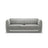 Georgia 3-Sitzer Sofa aus Chenille (SILENCIO 86) in Grau, 204x90 cm – Bild 1