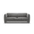 Georgia 3-Sitzer Sofa aus Chenille (SILENCIO 97) in Dunkelgrau, 204x90 cm – Bild 1