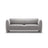 Georgia 3-Sitzer Sofa aus Samt (Magic Velvet 2239) in Hellgrau, 204x90 cm – Bild 1