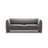 Georgia 3-Sitzer Sofa aus Samt (Magic Velvet 2241) in Dunkelgrau, 204x90 cm – Bild 1