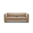 Georgia 3-Sitzer Sofa aus Samt (Magic Velvet 2282) in Mandel beige, 204x90 cm – Bild 1