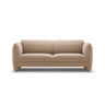 Georgia 3-Sitzer Sofa aus Samt (Magic Velvet 2282) in Mandel beige, 204x90 cm – Bild 1