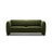 Georgia 3-Sitzer Sofa aus Samt (Magic Velvet 2295) in Armeegrün, 204x90 cm – Bild 1