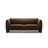 Georgia 3-Sitzer Sofa aus Samt (Magic Velvet 2299) in Schokolade, 204x90 cm – Bild 1