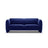 Georgia 3-Sitzer Sofa aus Samt oder Chenille, 204x90 cm – Bild 1