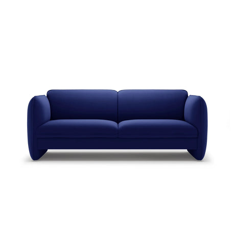 Georgia 3-Sitzer Sofa aus Samt oder Chenille, 204x90 cm – Bild 1