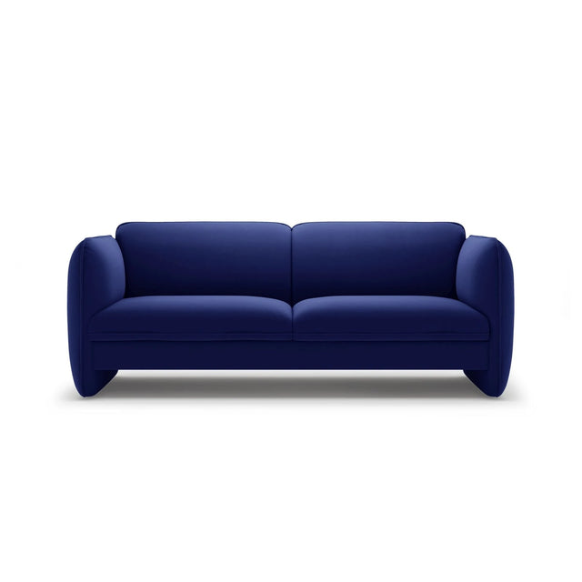 Georgia 3-Sitzer Sofa aus Samt oder Chenille, 204x90 cm – Bild 1