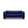 Georgia 3-Sitzer Sofa aus Samt oder Chenille, 204x90 cm – Bild 1