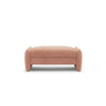 Georgia Pouf aus Chenille (SILENCIO 60) in Rosa, 115x70 cm – Bild 1