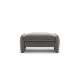 Georgia Pouf aus Samt (Magic Velvet 2241) in Dunkelgrau, 95x70 cm – Bild 1