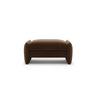 Georgia Pouf aus Samt (Magic Velvet 2299) in Schokolade, 95x70 cm – Bild 1