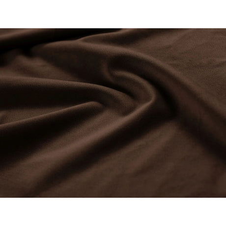 Georgia Pouf aus Samt (Magic Velvet 2299) in Schokolade, 95x70 cm – Bild 3