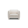 Georgia Sessel aus Chenille (SILENCIO 06) in Leichtes Beige, 105x90 cm – Bild 1