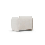 Georgia Sessel aus Chenille (SILENCIO 06) in Leichtes Beige, 105x90 cm – Bild 3
