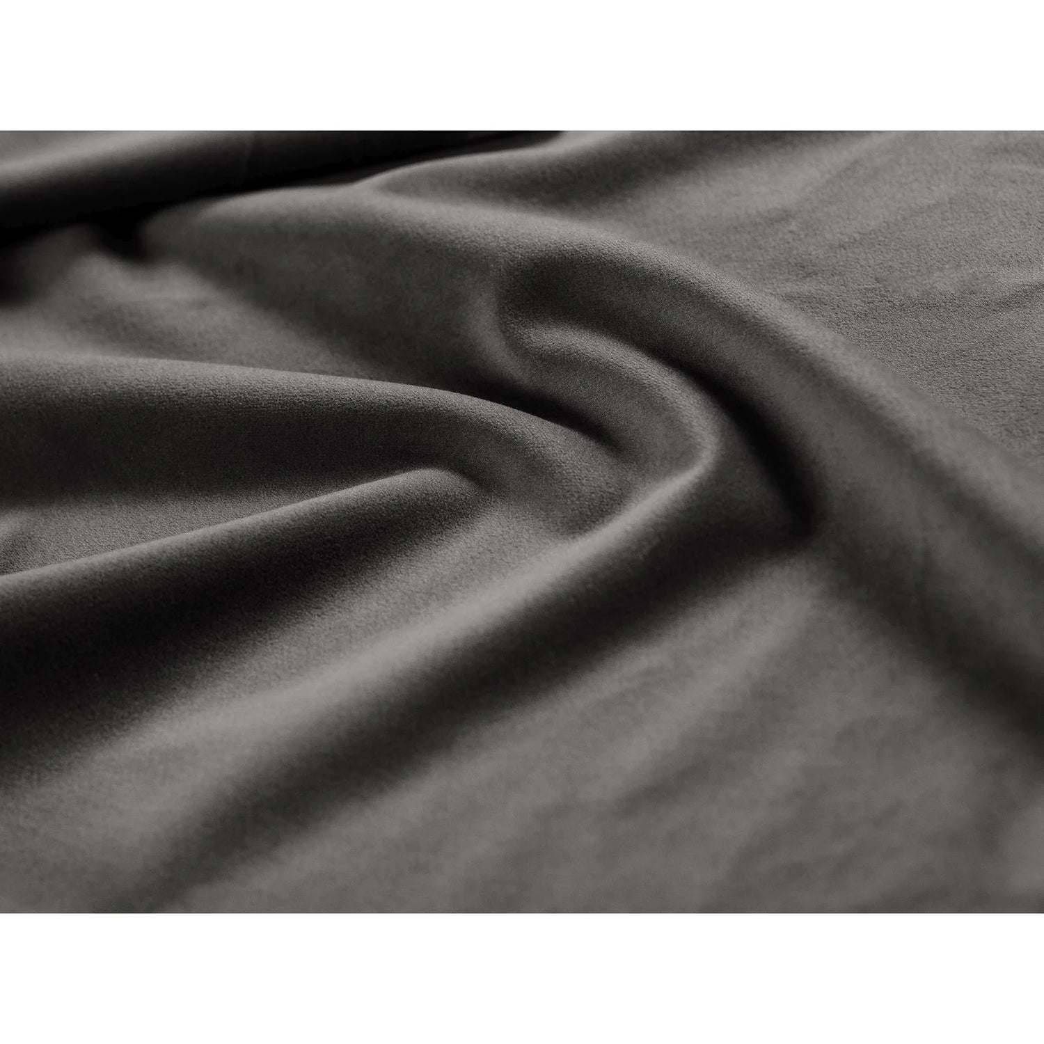 Georgia Sessel aus Samt (Magic Velvet 2241) in Dunkelgrau, 105x90 cm – Bild 4