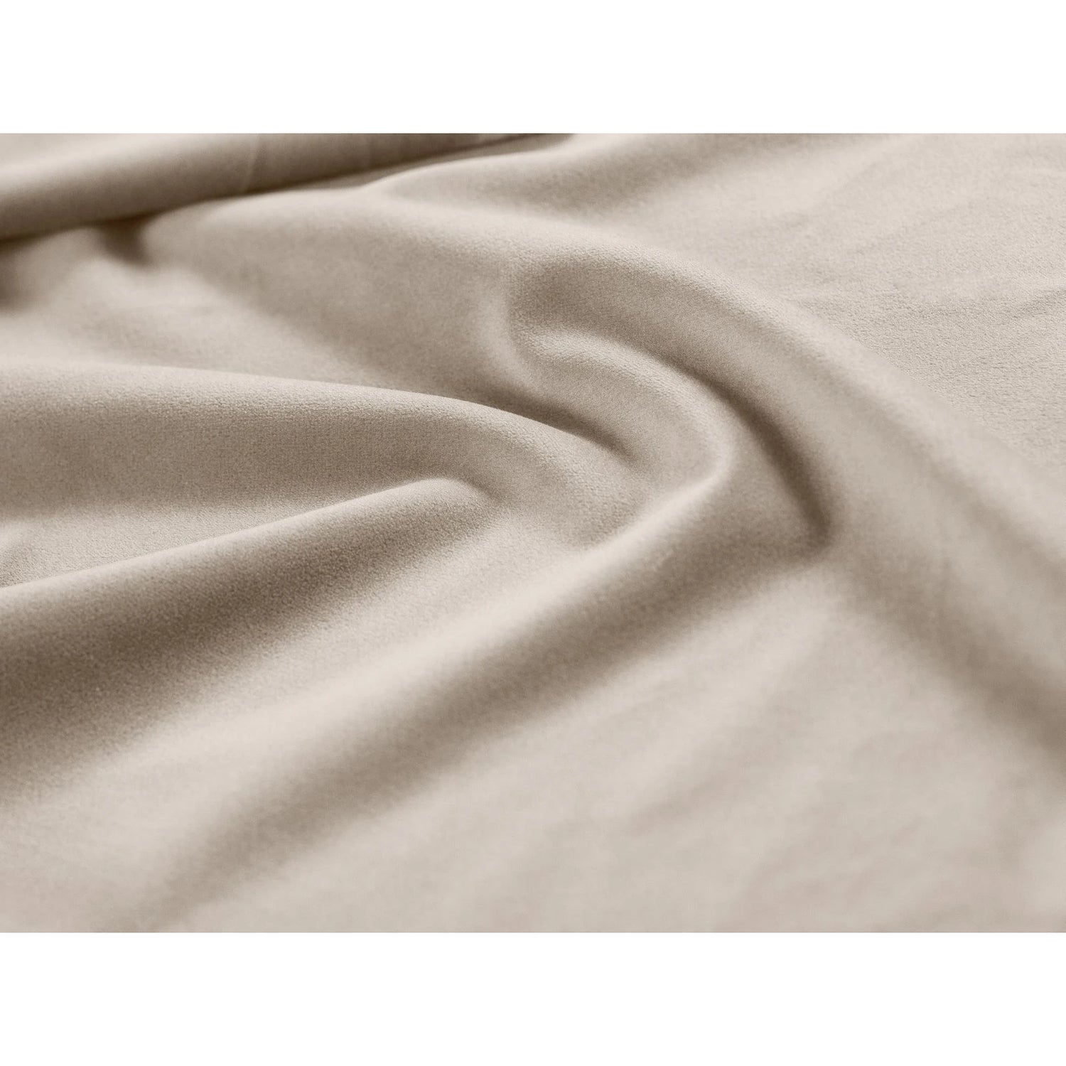 Georgia Sessel aus Samt (Magic Velvet 2256) in Elfenbein, 105x90 cm – Bild 4