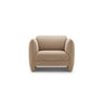 Georgia Sessel aus Samt (Magic Velvet 2282) in Mandel beige, 105x90 cm – Bild 1