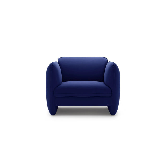 Georgia Sessel aus Samt oder Chenille, 105x90 cm – Bild 1