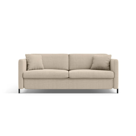 Gloria 2-Sitzer Sofa, ausklappbar, mit Schlaffunktion, mit Bezug aus Samt oder Strukturstoff, 182x102 cm – Bild 1