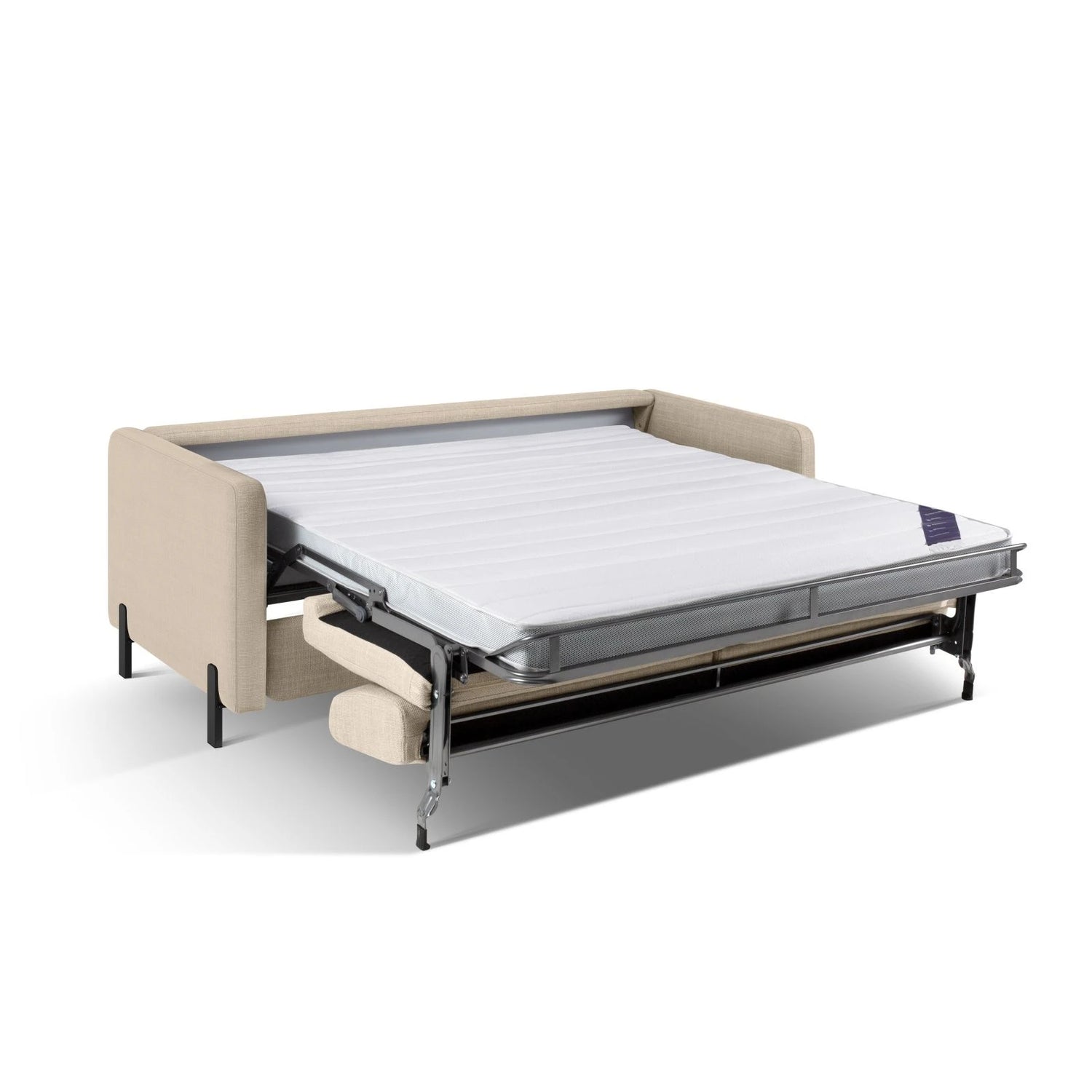 Gloria 2-Sitzer Sofa, ausklappbar, mit Schlaffunktion, mit Bezug aus Samt oder Strukturstoff, 182x102 cm – Bild 7