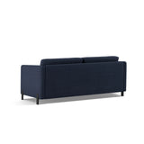Gloria 2-Sitzer Sofa, ausklappbar, mit Schlaffunktion, mit Bezug aus Strukturierter Stoff (Bjo86) in Blau, 182x102 cm – Bild 5