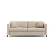 Gloria 3-Sitzer Sofa, ausklappbar, mit Schlaffunktion, mit Bezug aus Samt oder Strukturstoff, 202x102 cm – Bild 1