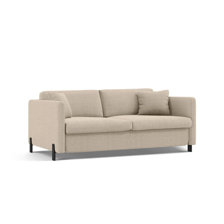 Gloria 3-Sitzer Sofa, ausklappbar, mit Schlaffunktion, mit Bezug aus Samt oder Strukturstoff, 202x102 cm – Bild 4