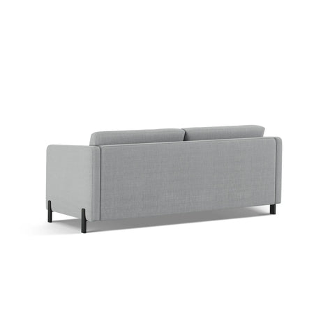 Gloria 3-Sitzer Sofa, ausklappbar, mit Schlaffunktion, mit Bezug aus Strukturierter Stoff (Bjo06) in Hellgrau, 202x102 cm – Bild 5
