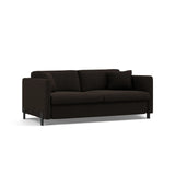 Gloria 3-Sitzer Sofa, ausklappbar, mit Schlaffunktion, mit Bezug aus Strukturierter Stoff (Bjo16) in Dunkelgrau, 202x102 cm – Bild 4