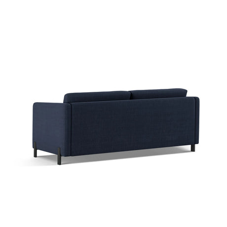 Gloria 3-Sitzer Sofa, ausklappbar, mit Schlaffunktion, mit Bezug aus Strukturierter Stoff (Bjo86) in Blau, 202x102 cm – Bild 5