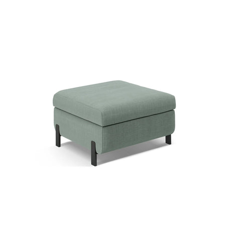 Gloria Pouf mit Bezug aus Strukturierter Stoff (Bjo71) in Mint, 87x72 cm – Bild 1