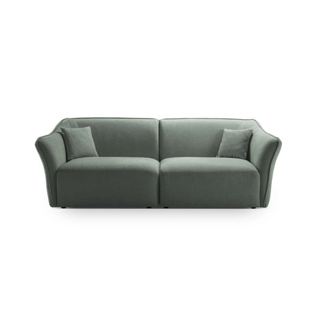 Hailey 3-Sitzer Sofa aus Boucle (Sic5) in Mint, 206x102 cm – Bild 1