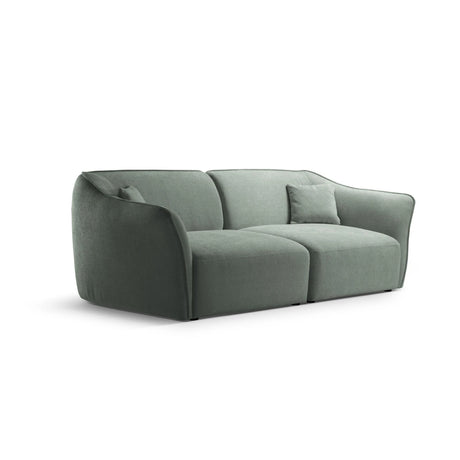 Hailey 3-Sitzer Sofa aus Boucle (Sic5) in Mint, 206x102 cm – Bild 3